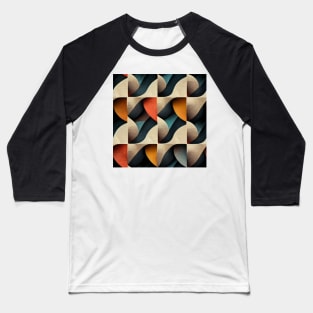 sculptured pattern Baseball T-Shirt